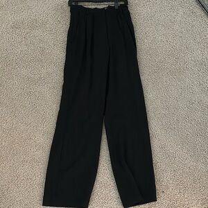 Reformation mason pants black size 4